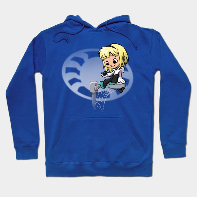 Fine Webby Friends 2 Hoodie by Dooomcat